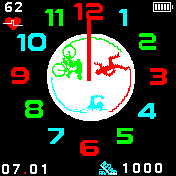 华米跃我Amazfit Bip手表表盘