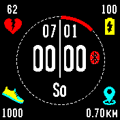华米跃我Amazfit Bip手表表盘