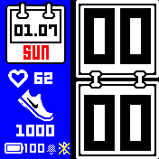 华米跃我Amazfit Bip手表表盘