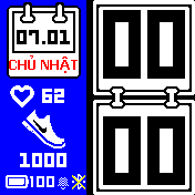 华米跃我Amazfit Bip手表表盘