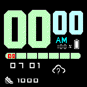 华米跃我Amazfit Bip手表表盘