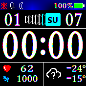 华米跃我Amazfit Bip手表表盘