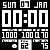 华米跃我Amazfit Bip手表表盘