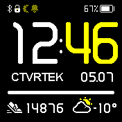 华米跃我Amazfit Bip手表表盘