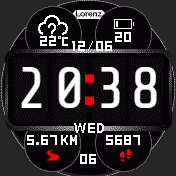 华米跃我Amazfit Bip手表表盘