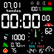 华米跃我Amazfit Bip手表表盘