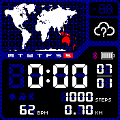 华米跃我Amazfit Bip手表表盘