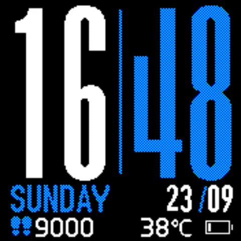 华米跃我Amazfit Bip手表表盘