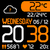 华米跃我Amazfit Bip手表表盘