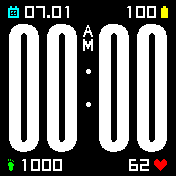 华米跃我Amazfit Bip手表表盘
