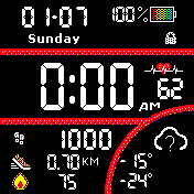 华米跃我Amazfit Bip手表表盘
