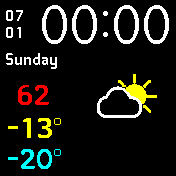 华米跃我Amazfit Bip手表表盘