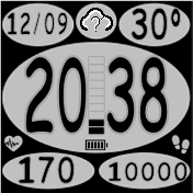 华米跃我Amazfit Bip手表表盘