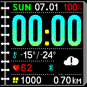 华米跃我Amazfit Bip手表表盘