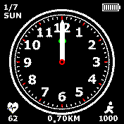 华米跃我Amazfit Bip手表表盘