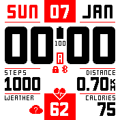 华米跃我Amazfit Bip手表表盘