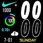 华米跃我Amazfit Bip手表表盘
