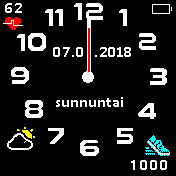 华米跃我Amazfit Bip手表表盘
