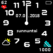 华米跃我Amazfit Bip手表表盘