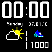 华米跃我Amazfit Bip手表表盘