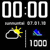 华米跃我Amazfit Bip手表表盘