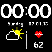 华米跃我Amazfit Bip手表表盘