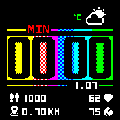 华米跃我Amazfit Bip手表表盘