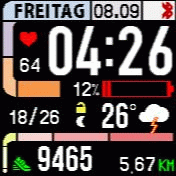 华米跃我Amazfit Bip手表表盘