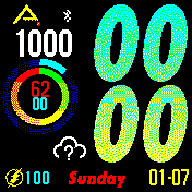 华米跃我Amazfit Bip手表表盘