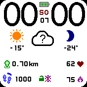 华米跃我Amazfit Bip手表表盘