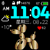 华米跃我Amazfit Bip手表表盘