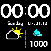 华米跃我Amazfit Bip手表表盘