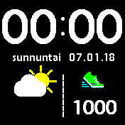 华米跃我Amazfit Bip手表表盘