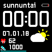 华米跃我Amazfit Bip手表表盘