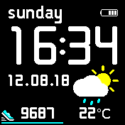 华米跃我Amazfit Bip手表表盘