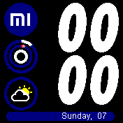 华米跃我Amazfit Bip手表表盘