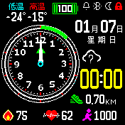 华米跃我Amazfit Bip手表表盘