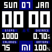 华米跃我Amazfit Bip手表表盘