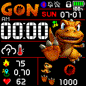华米跃我Amazfit Bip手表表盘