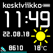 华米跃我Amazfit Bip手表表盘