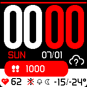 华米跃我Amazfit Bip手表表盘