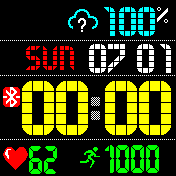 华米跃我Amazfit Bip手表表盘