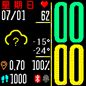 华米跃我Amazfit Bip手表表盘