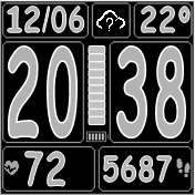 华米跃我Amazfit Bip手表表盘