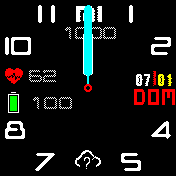 华米跃我Amazfit Bip手表表盘