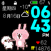 华米跃我Amazfit Bip手表表盘