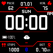 华米跃我Amazfit Bip手表表盘