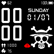华米跃我Amazfit Bip手表表盘