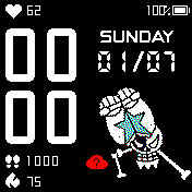 华米跃我Amazfit Bip手表表盘
