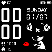 华米跃我Amazfit Bip手表表盘
